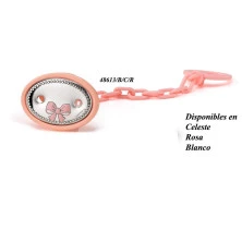 Pinza chupete bebé lazo 48613