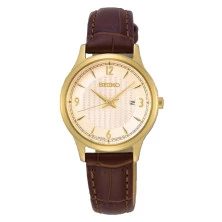 Reloj Seiko sxdg96p1 Neo classic acero dorado piel mujer