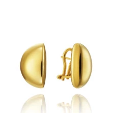 Viceroy pendientes media esfera chapado 1313e100-06 plata mujer