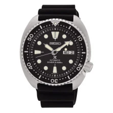 Reloj Seiko srpe93k1 tortuga acero caucho negro