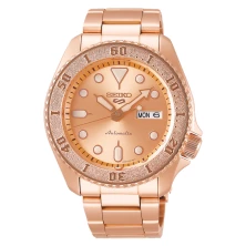 Reloj srpe72k1 Seiko 5 rosa automatico hombre