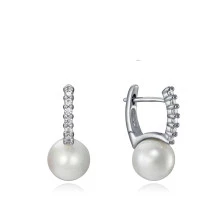 Viceroy pendientes 7136e000-68 plata circonitas perla mujer