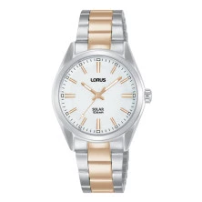 Reloj Lorus RY505AX9 solar bicolor mujer