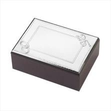 Caja joyero alianzas de boda 25 aniversario
