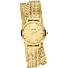 Reloj Danish Design IV86Q1268 milanesa dorada larga mujer 22 mm
