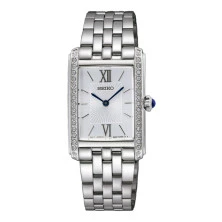 Reloj Seiko SWR091P1 rectangular  mujer