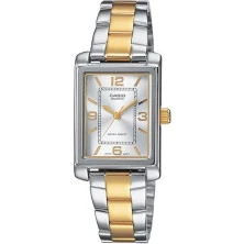 Reloj Casio ltp-1234psg-7a bicolor cuadrado