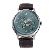 Reloj Orient RA-AK0805E30B bambino sol luna verde hombre