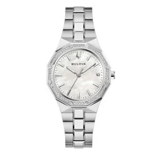 Reloj Bulova Classic 96R255 Octogon Lady diamantes mujer