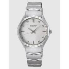 Reloj Seiko SUR615P1 reloj pulsera Ladies diamantes