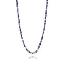 Viceroy collar 13250C100-43 plata dorada piedras naturales mujer