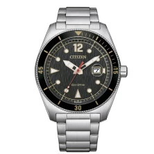 Reloj Citizen AW1888-53E esfera negra Marine hombre