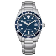 Reloj Citizen NJ0228-51L unisex esfera azul automático