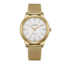 Reloj Citizen EM1222-87A dorado mujer