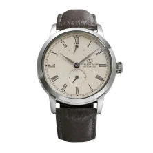Reloj Orient Star RE-BS0002S00B M45 F7 Small Second esfera color marfil