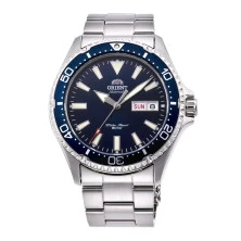 Orient Kamasu azul RA-AA0002L39B cristal zafiro