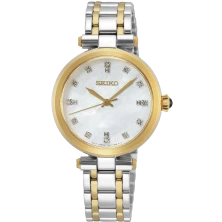 Reloj Seiko srz532p1 bicolor diamantes mujer