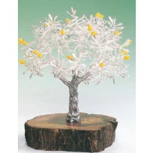 Limonero árbol plateado decoración