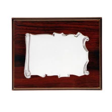 Placas de plata 29x23 cm exterior 20x14 cm plata Ref: p-1183