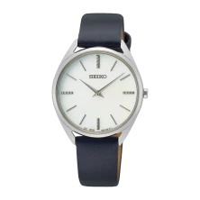 swr079p1 Seiko mujer reloj acero piel