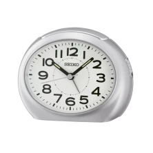 Reloj Seiko despertador qhe193s plateado