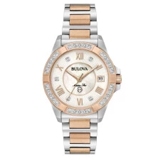 Reloj Bulova 98r234 diamantes bicolor mujer