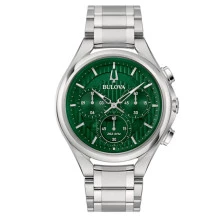 Reloj Bulova 96A297 Curv Progressive verde hombre