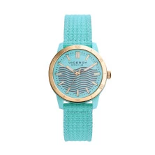 Reloj Viceroy 41114-67 ecosolar verde bicolor mujer
