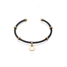 Pulsera Viceroy 14110P01010 acero negro mujer