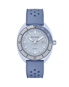 Reloj Bulova Snorkel 98B461 azul unisex