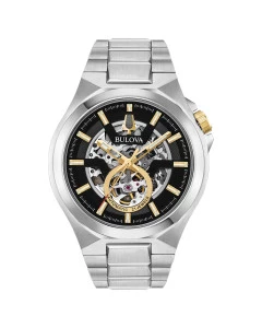 Reloj Bulova 98a224 automatico esqueleto hombre