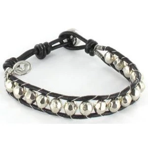 Viceroy fashion pulsera 5092P01010 cuero y metal rodiado