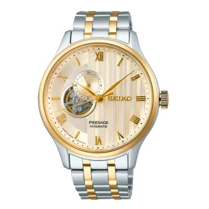 Reloj Seiko SSA464J1 Presage Jardin Japones Beige hombre