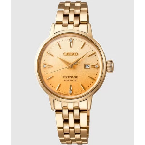 Reloj Seiko SRE018J1 Presage mujer Cocktail Eggnog dorado