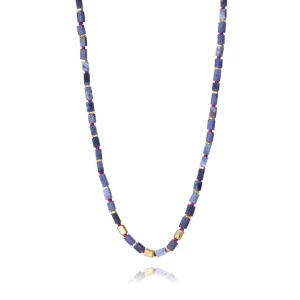 Viceroy collar 13250C100-43 plata dorada piedras naturales mujer