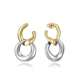 Pendientes Viceroy 15195E01012 eslabones grandes bicolor