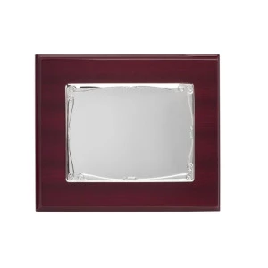 Placa de plata 32x24.5 cm exterior