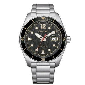 Reloj Citizen AW1888-53E esfera negra Marine hombre