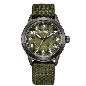 Reloj Citizen AW1877-09X esfera verde hombre