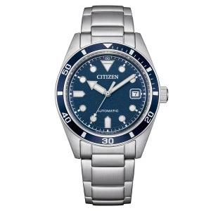 Reloj Citizen NJ0228-51L unisex esfera azul automático