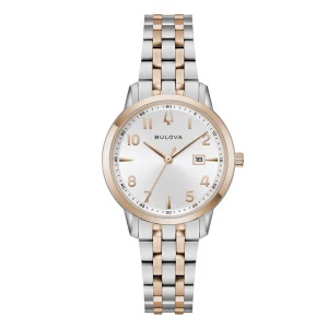 Reloj Bulova 98M140 bicolor Sutton Slim mujer