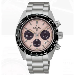 Reloj Seiko SSC963P1 Prospex Speedtimer Solar Rosa