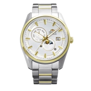 Reloj Orient Sol y Luna RA-AK0312S30B bicolor para hombre