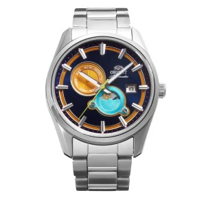 Reloj Orient Stretto Sol y Luna RA-AK0316L30B primavera verano para hombre