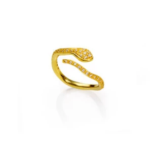 Viceroy anillo 4041a012-36 joyas plata serpiente mujer