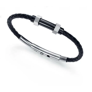 Pulsera Viceroy cuero 6340p09010 fashion hombre