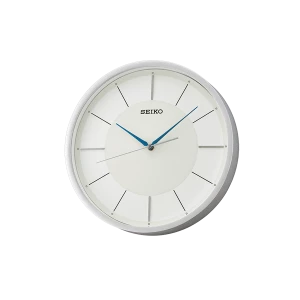 Reloj Seiko redondo pared qxa688s plateado