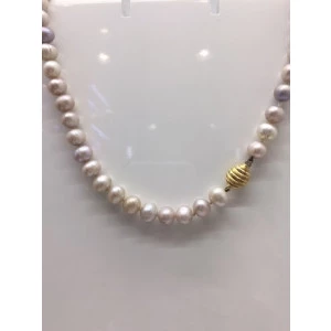 Collar perlas naturales