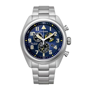 Reloj Citizen at2480-81l titanio crono hombre