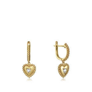 Viceroy pendientes 7113e100-38 dorados corazones mujer